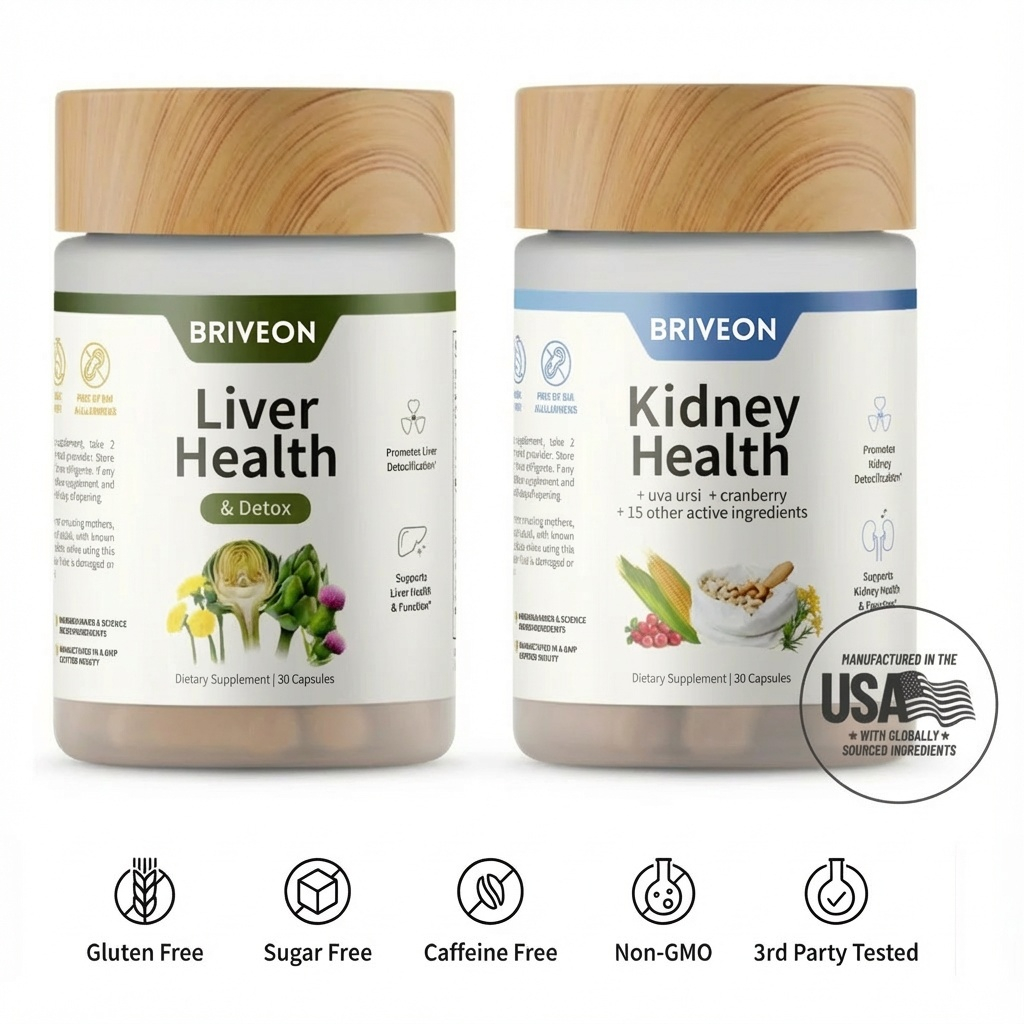 Briveon™ Liver & Kidney Health Bundle