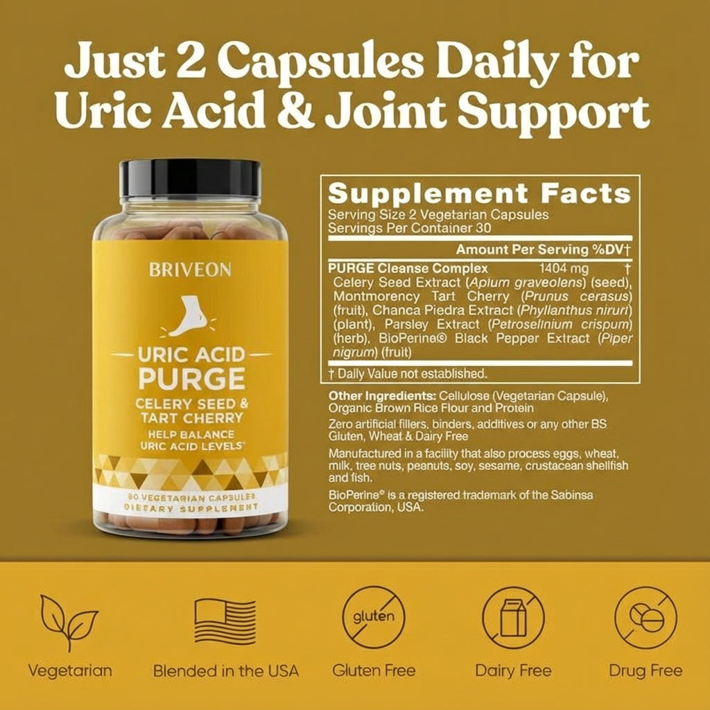 Briveon™ Purge Uric Acid